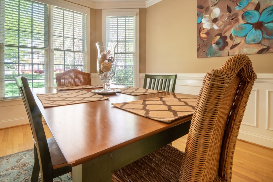 Maple hardwood furniture with custom details